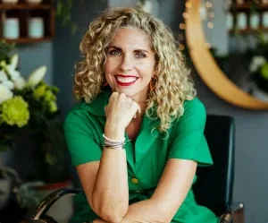 Anna Balcombe, curl consultant and salon owner